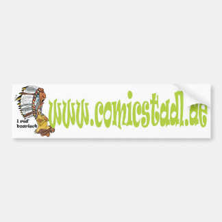 American Indian Chief Bumper Sticker
