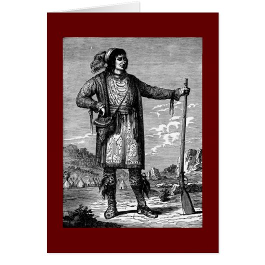 American Indian Chief Cards (Front)