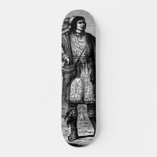 American Indian Chief Skateboard Deck