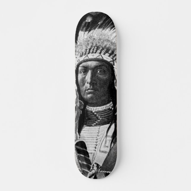American Indian Chief Skateboard Deck (Front)