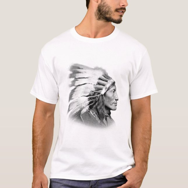 American Indian Chief T-Shirt (Front)