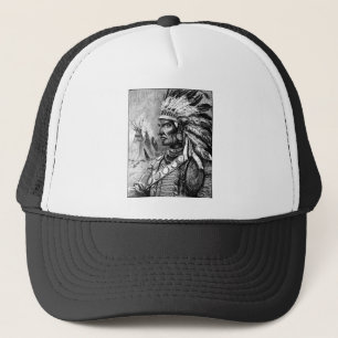 American Indian Chief Trucker Hat