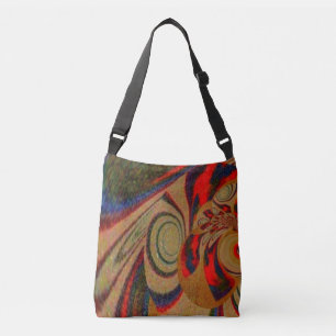 "American Indian" Cross Body Tote Bag