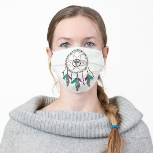 American Indian Dream Catcher COVID19 Adult Cloth Face Mask