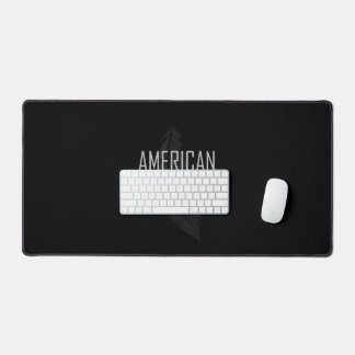 American Indian Feather Desk Mat