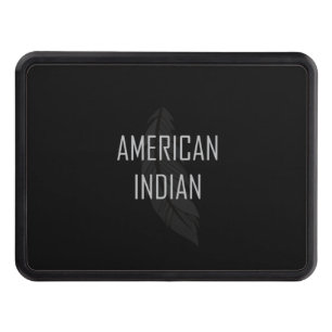 American Indian Feather Trailer Hitch Cover