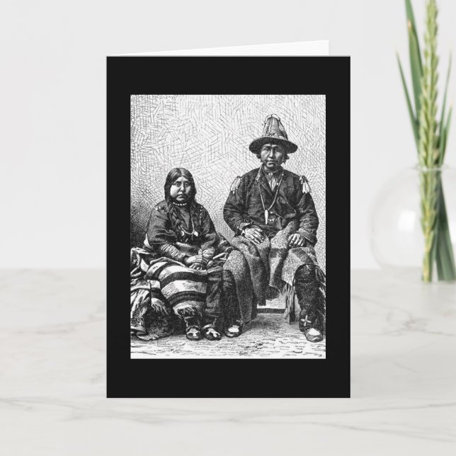 American Indian Greeting Card (Front)