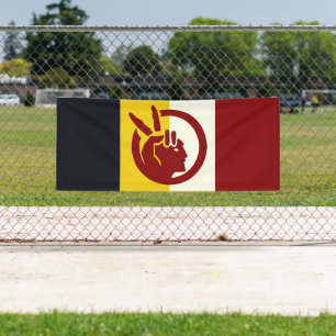 American Indian Movement flag Banner
