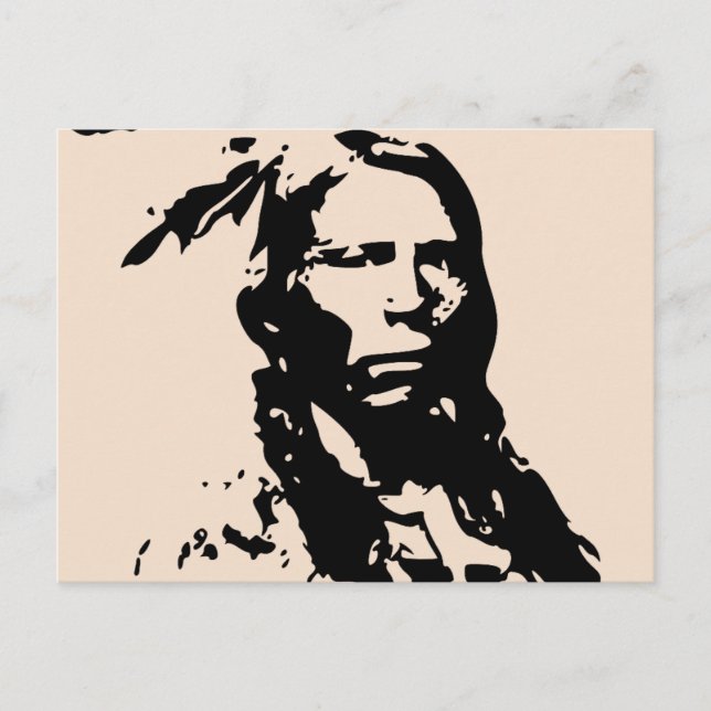 AMERICAN INDIAN NATIVE Postcards (Front)