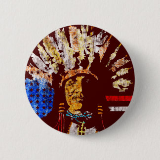 American Indian Pinback Button