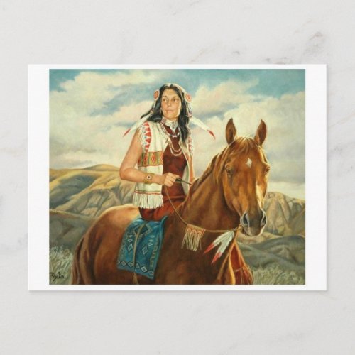 American Indian Postcard