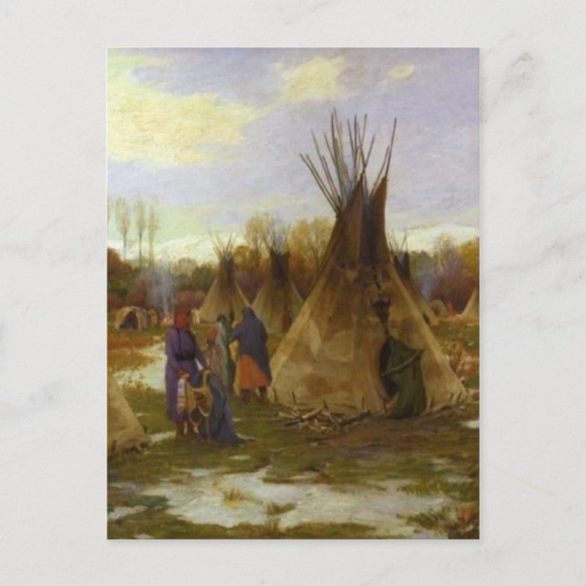 American Indian Postcard (Front)