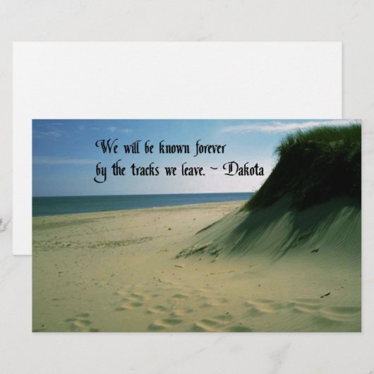 American Indian Proverb (Front/Back)