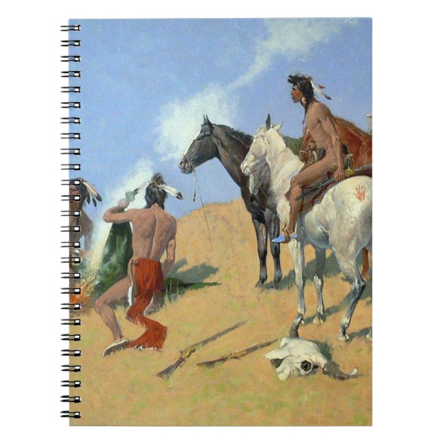 American Indian smoke signals Notebook (Front)