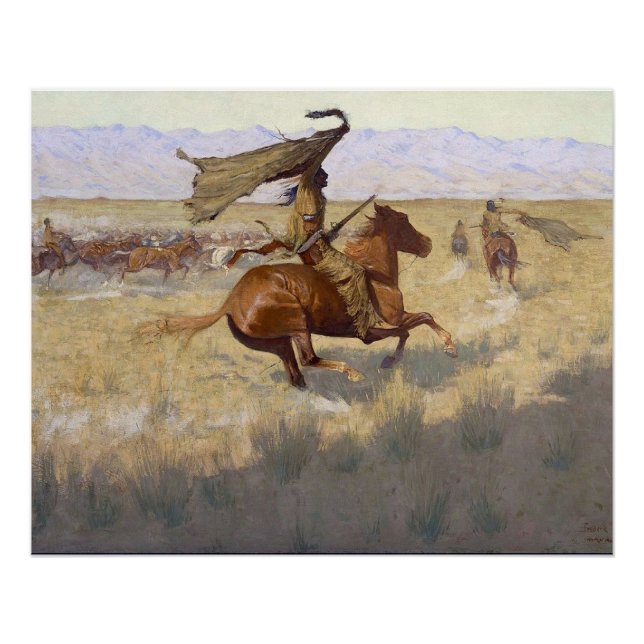 American Indian stampede Poster (Front)