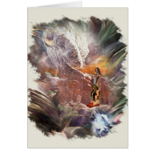 American Indian Wedding Night Vignette Cards