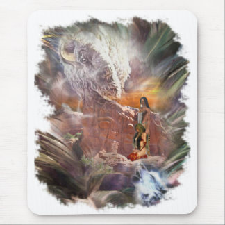American Indian Wedding Night Vignette Mouse Pad