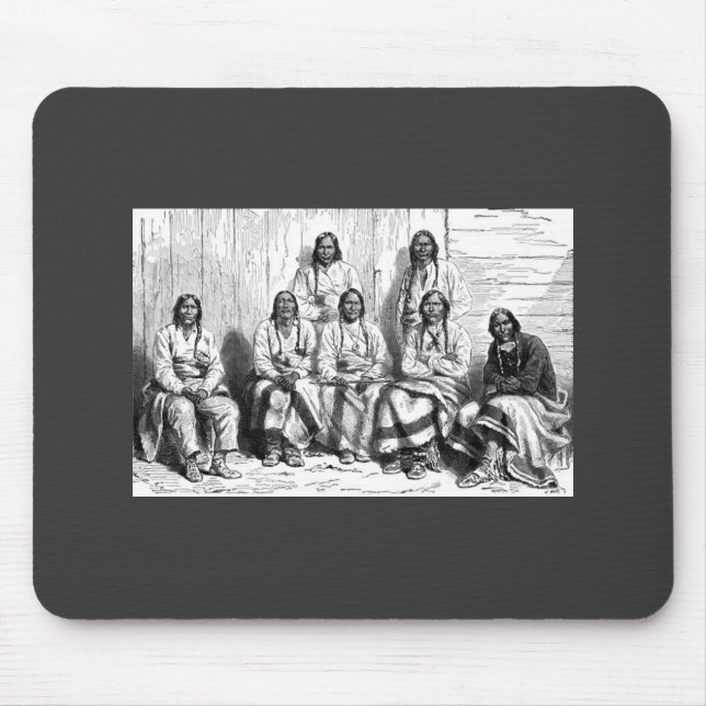 American Indians Mouse Pad (Front)