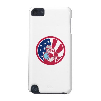 American Industrial Maintenance Mechanic USA Flag iPod Touch (5th Generation) Case