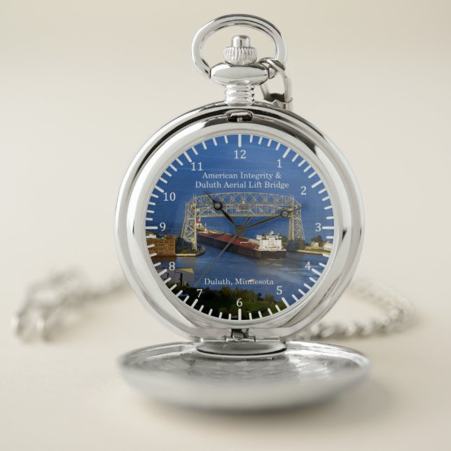 American Integrity Duluth pocket watch (Inside)