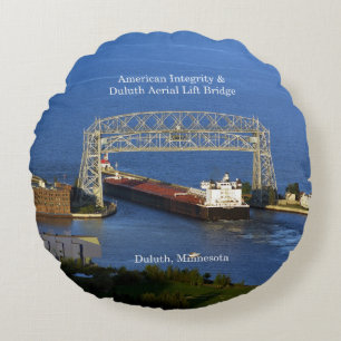 American Integrity Duluth round pillow
