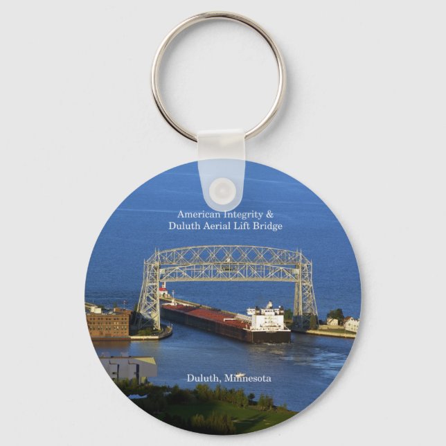 American Integrity in Duluth key chain (Front)