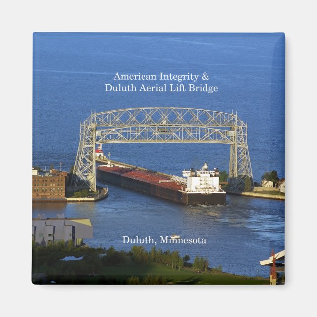 American Integrity in Duluth magnet (Front)