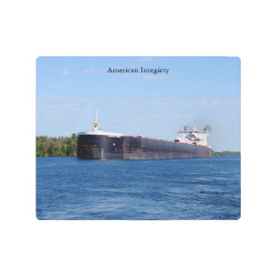 American Integrity metallic wall art