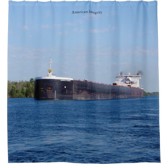 American Integrity shower curtain (Front)