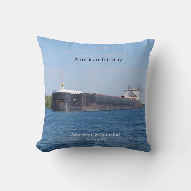 American Integrity square pillow (Front)