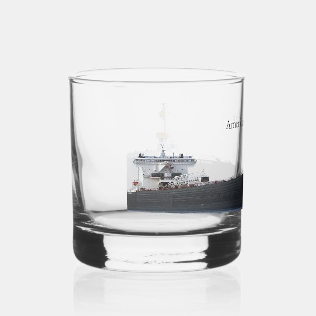 American Integrity Whiskey Glass (Front)
