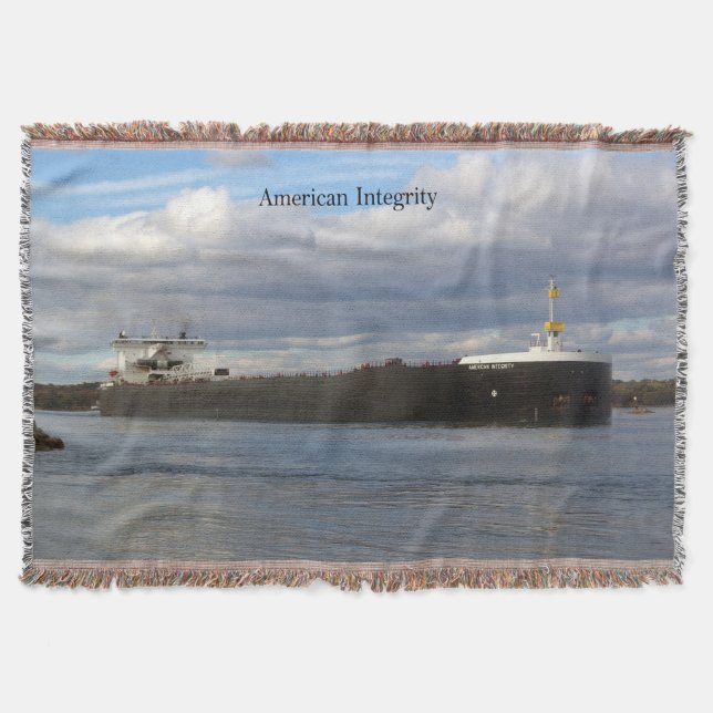 American Integrity woven blanket (Front)