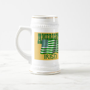American Irish Beer Stein