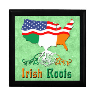American Irish Roots Giftbox Jewelry Box