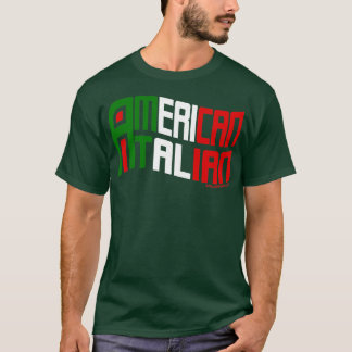 American Italian Flag T-Shirt