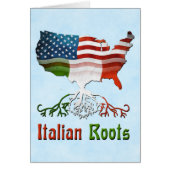 American Italian Roots Card (Front)