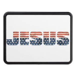 American Jesus Tow Hitch Cover