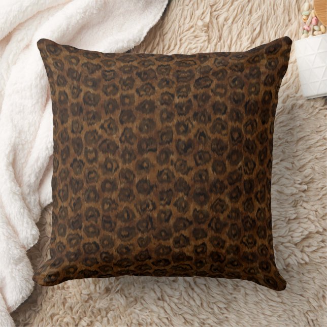 American Jungle Cat Throw Pillow (Blanket)