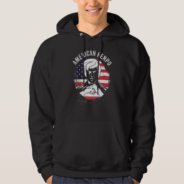 American Kenpo Karate Martial Arts Training Belt O Hoodie (Front)