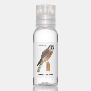 American Kestrel bird illustration Hand Sanitizer