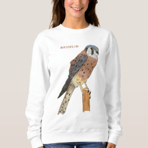 American Kestrel bird illustration  Sweatshirt