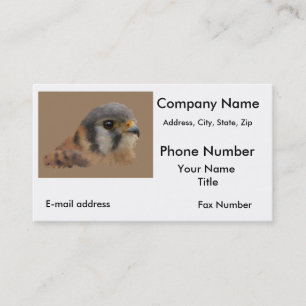 American Kestrel Business Card