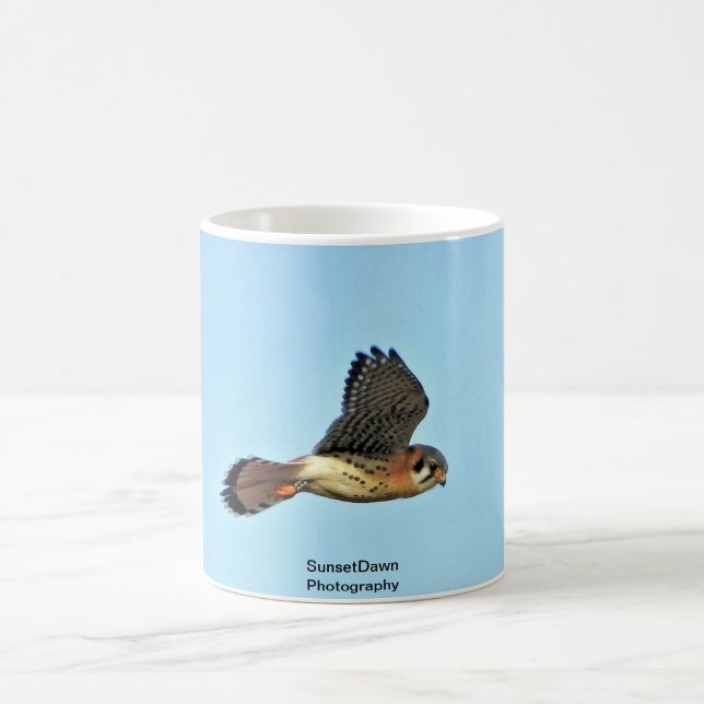 American Kestrel Coffee Mug (Center)