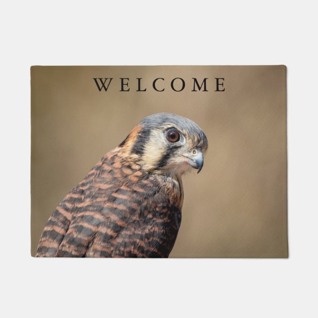 American Kestrel Doormat (Front)