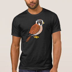 American Kestrel female Men's Alternative Apparel Basic Crew Neck T-Shirt