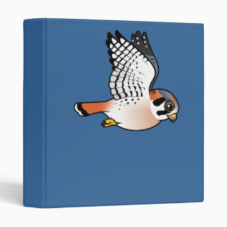American Kestrel in flight Binder