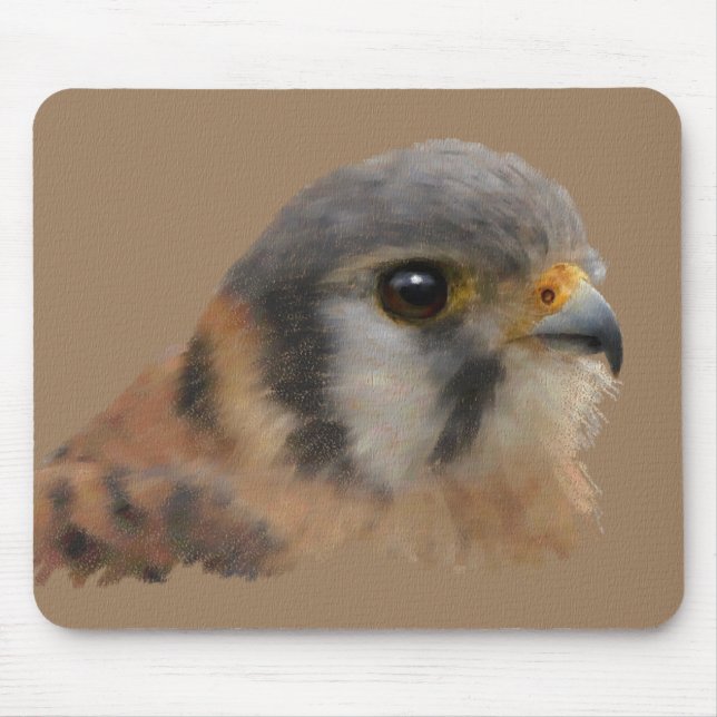 American Kestrel Mouse Pad (Front)