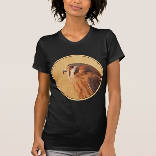 American Kestrel Painting _ Original Bird Art T_Shirt