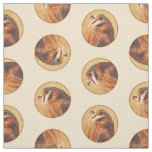 American Kestrel Painting Original Wild Bird Art Fabric