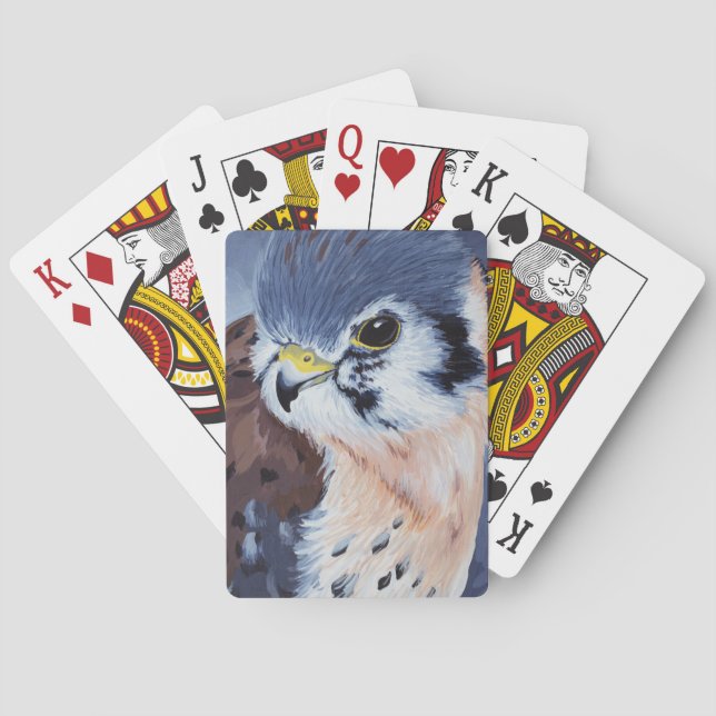 American Kestrel Poker Cards (Back)